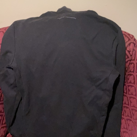 Armani Exchange All Black Sweater Size S - Picture 2 of 3